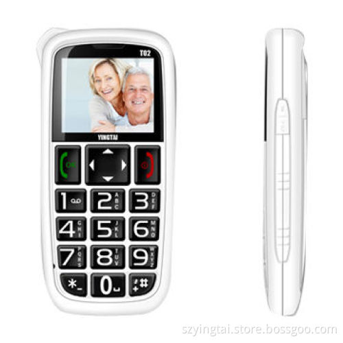 GSM quad-band original senior phones with large keypad and SOS emergency button